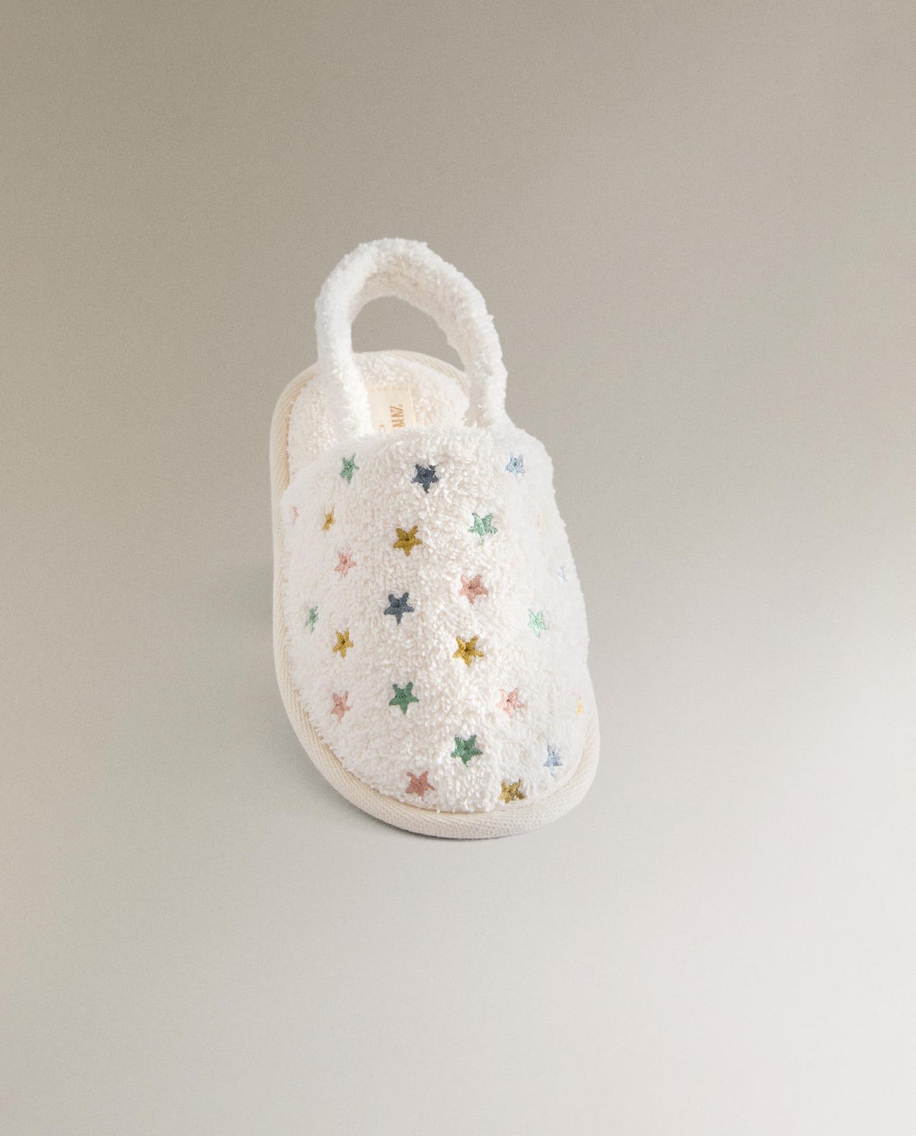 ZARA HOME ДЕТСКИЕ ТАПОЧКИ ПОЛОТЕНЦЕ ЗВЁЗДОЧКИ ракурс 6