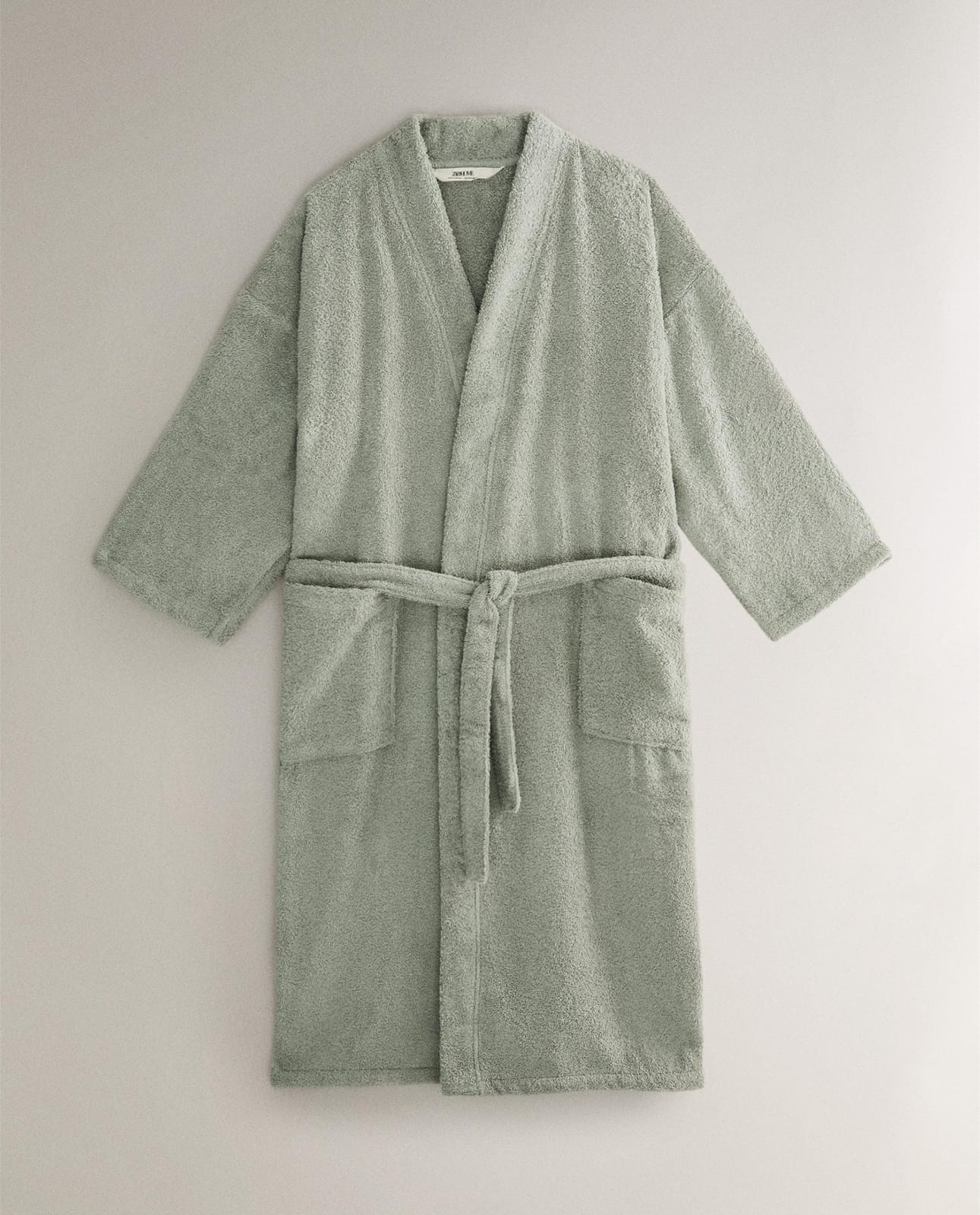 Халат ZARA HOME хлопковый халат высокого качества (420 г/м²) NIEBIESKI XL