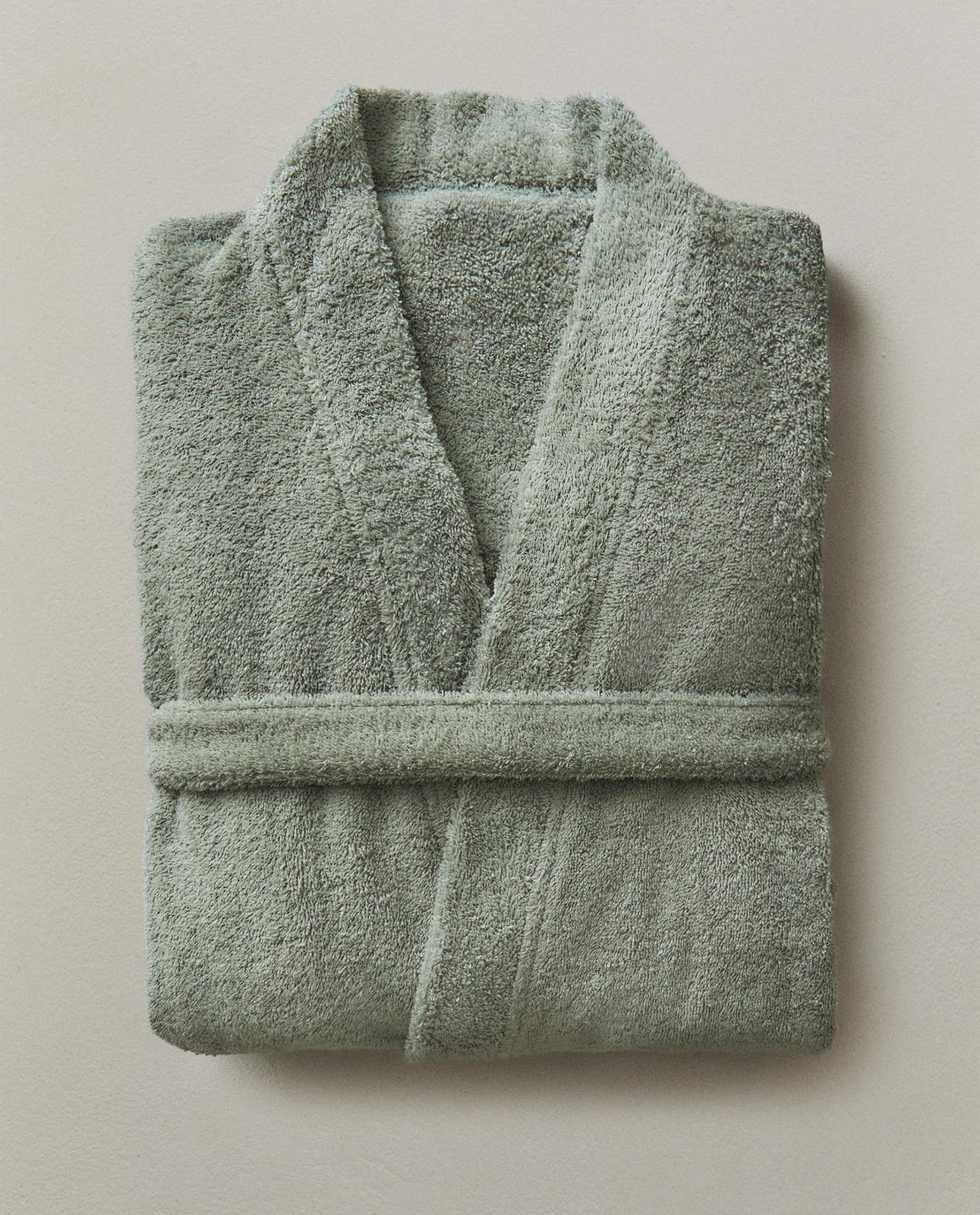 ZARA HOME ХЛОПКОВЫЙ ХАЛАТ ВЫСОКОГО КАЧЕСТВА (420 Г/М²) ракурс 8