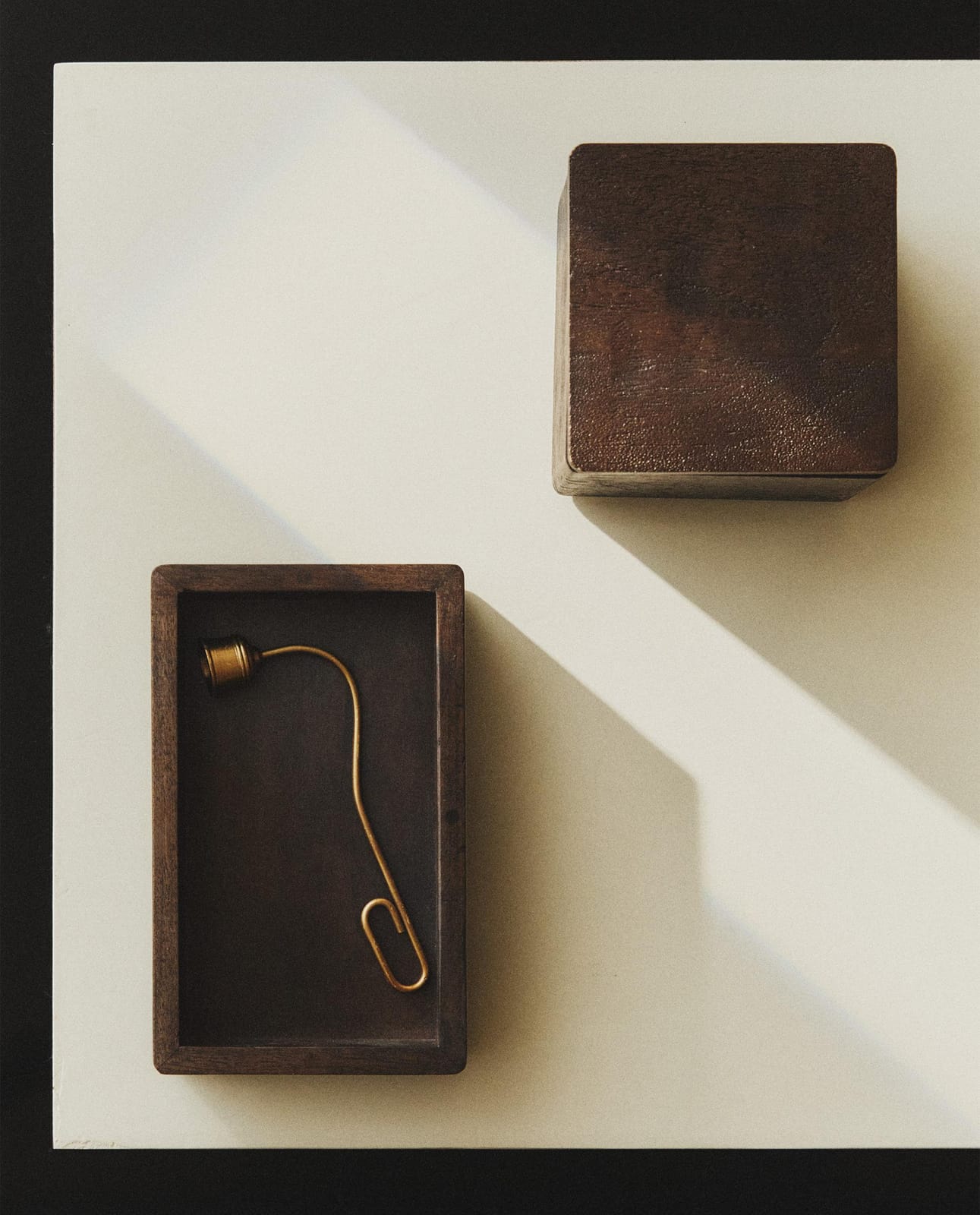 ZARA HOME ДЕРЕВЯННАЯ КОРОБКА С МАГНИТОМ ракурс 7
