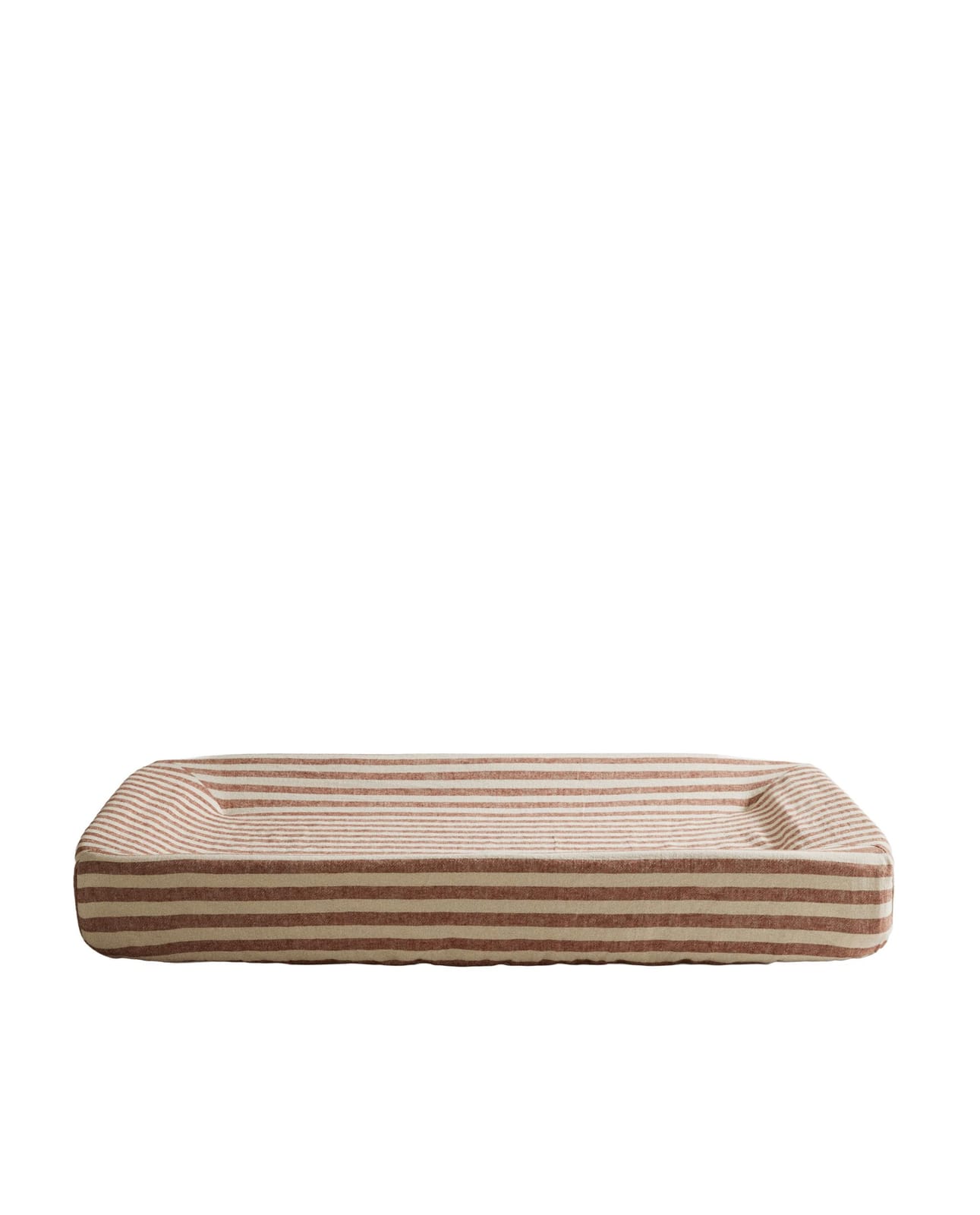 ZARA HOME ЧЕХОЛ ДЛЯ ПЕЛЕНАЛЬНОГО СТОЛИКА ДЛЯ МЛАДЕНЦЕВ ИЗ ЛЬНА И ХЛОПКА В ПОЛОСКУ ракурс 4