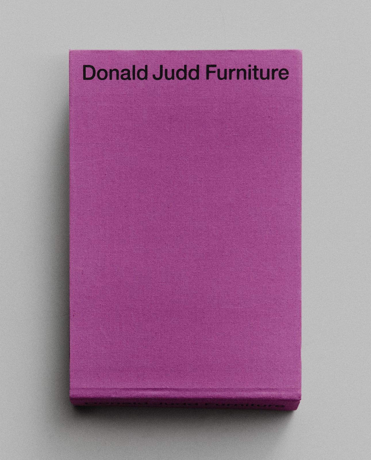 ZARA HOME КНИГА DONALD JUDD FURNITURE (АНГЛИЙСКИЙ) ракурс 4