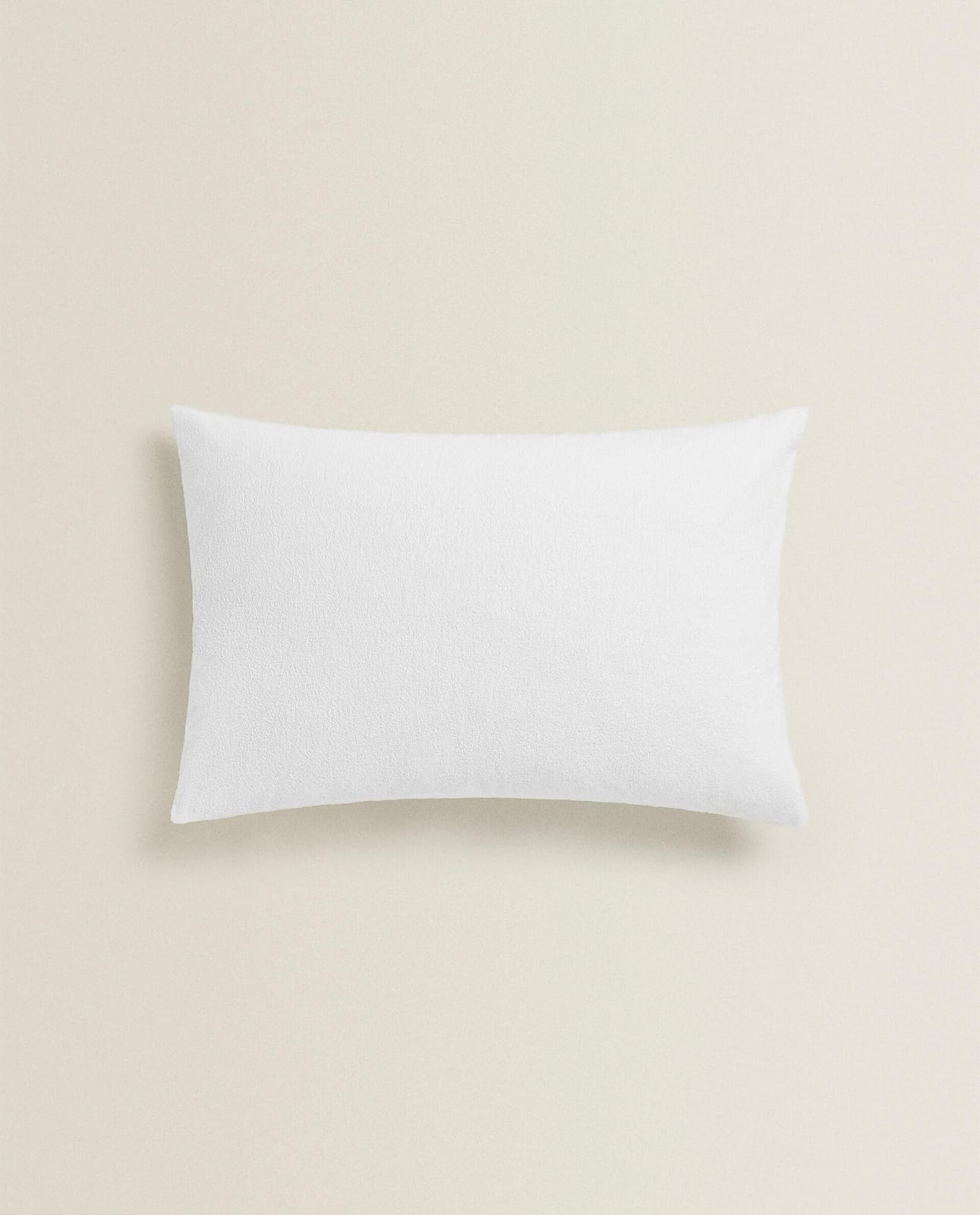 Наволочка ZARA HOME водонепроницаемая из хлопкового фротте BIAŁY 50 x 75 см