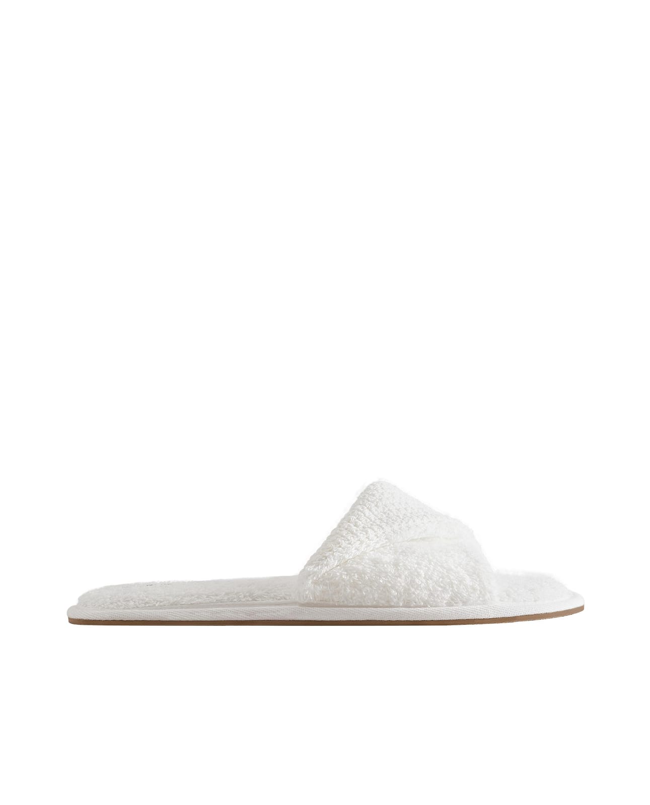 ZARA HOME Шлепанцы из махровой ткани ракурс 3