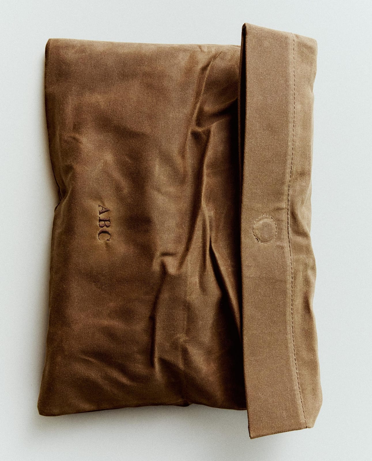 ZARA HOME ПЛОСКАЯ ХЛОПКОВАЯ СУМОЧКА ракурс 8