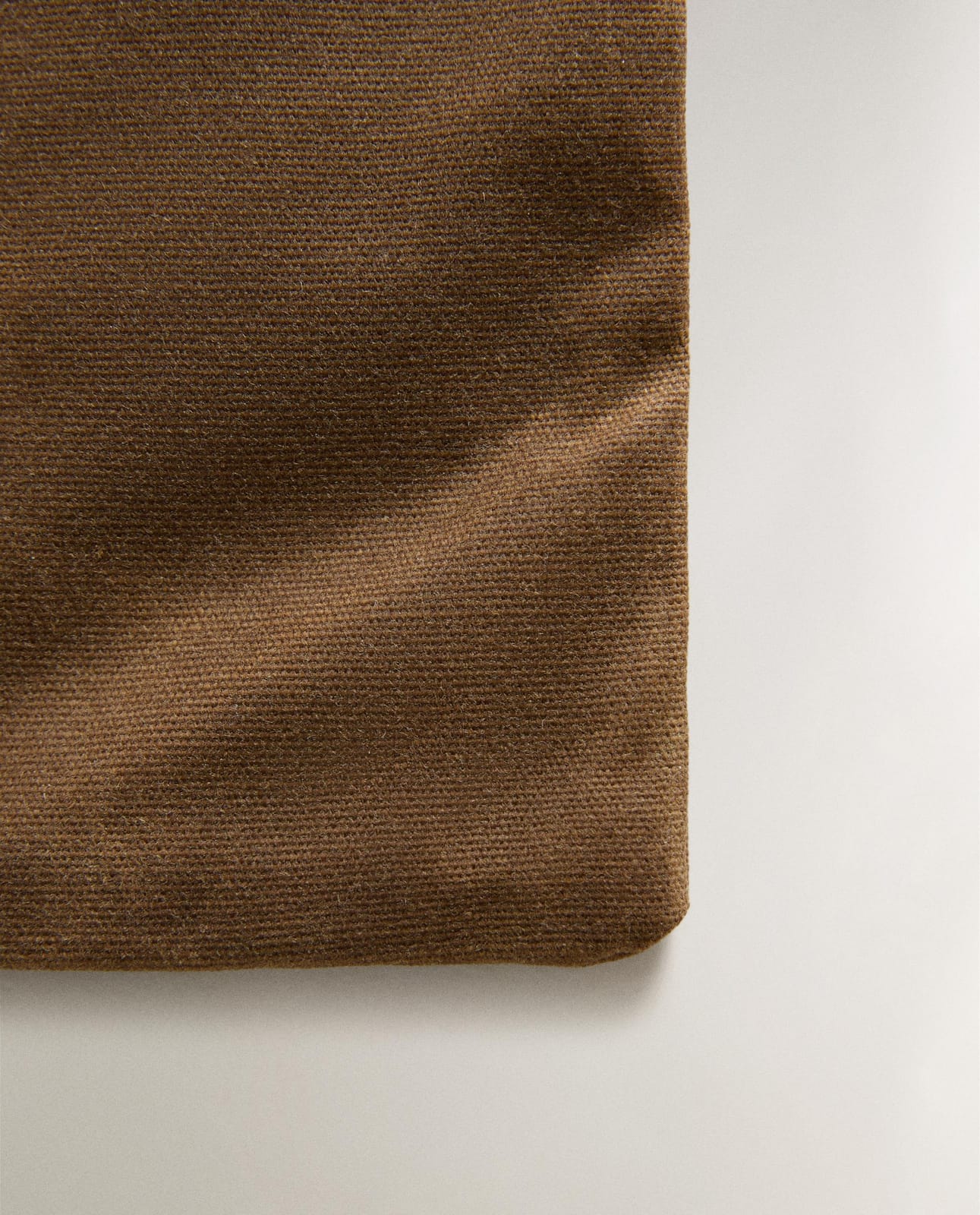 ZARA HOME ПЛОСКАЯ ХЛОПКОВАЯ СУМОЧКА ракурс 2