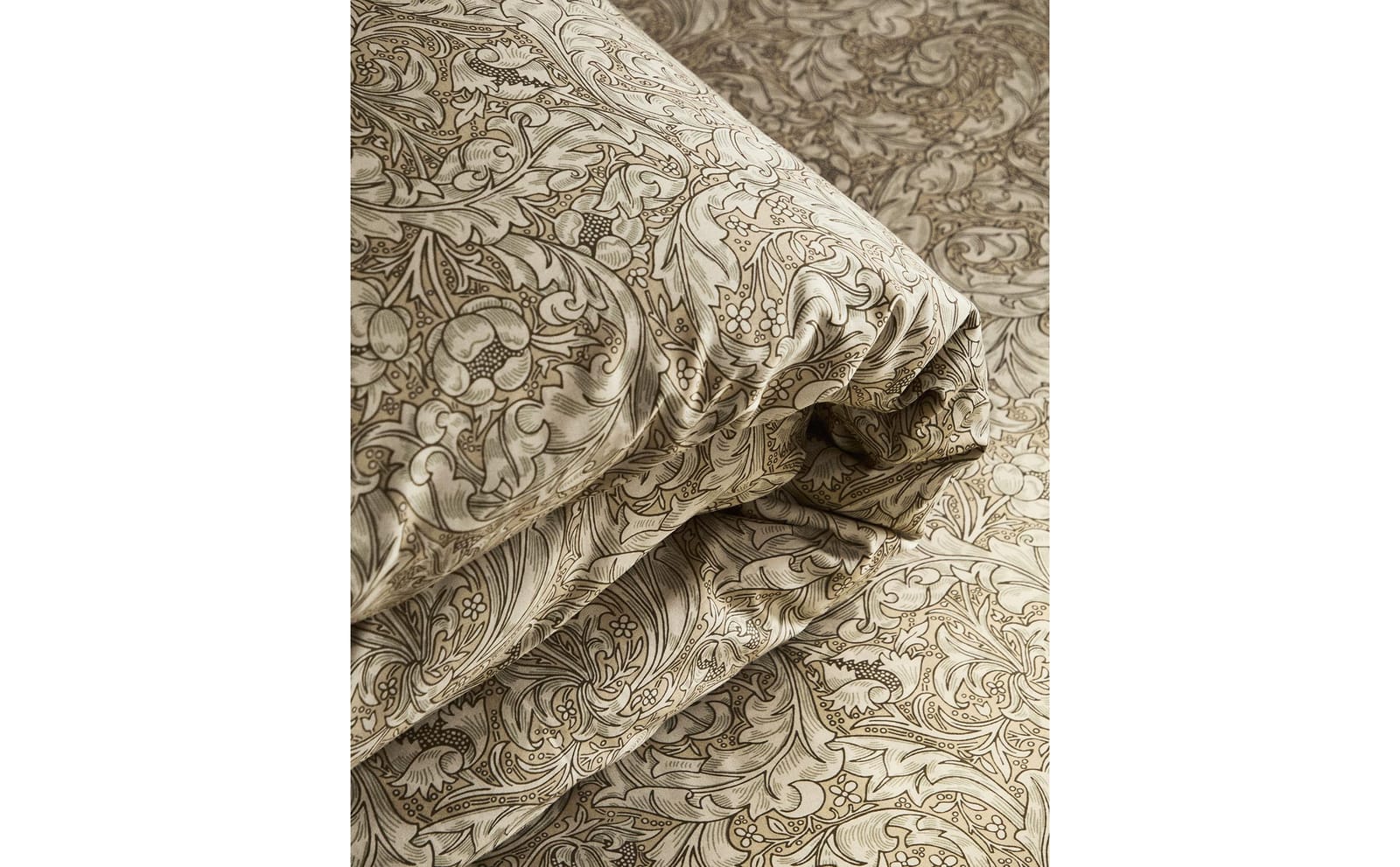 ZARA HOME ПОДОДЕЯЛЬНИК ХЛОПКОВЫЙ САТИН В ЦВЕТЫ MORRIS & CO. ракурс 8