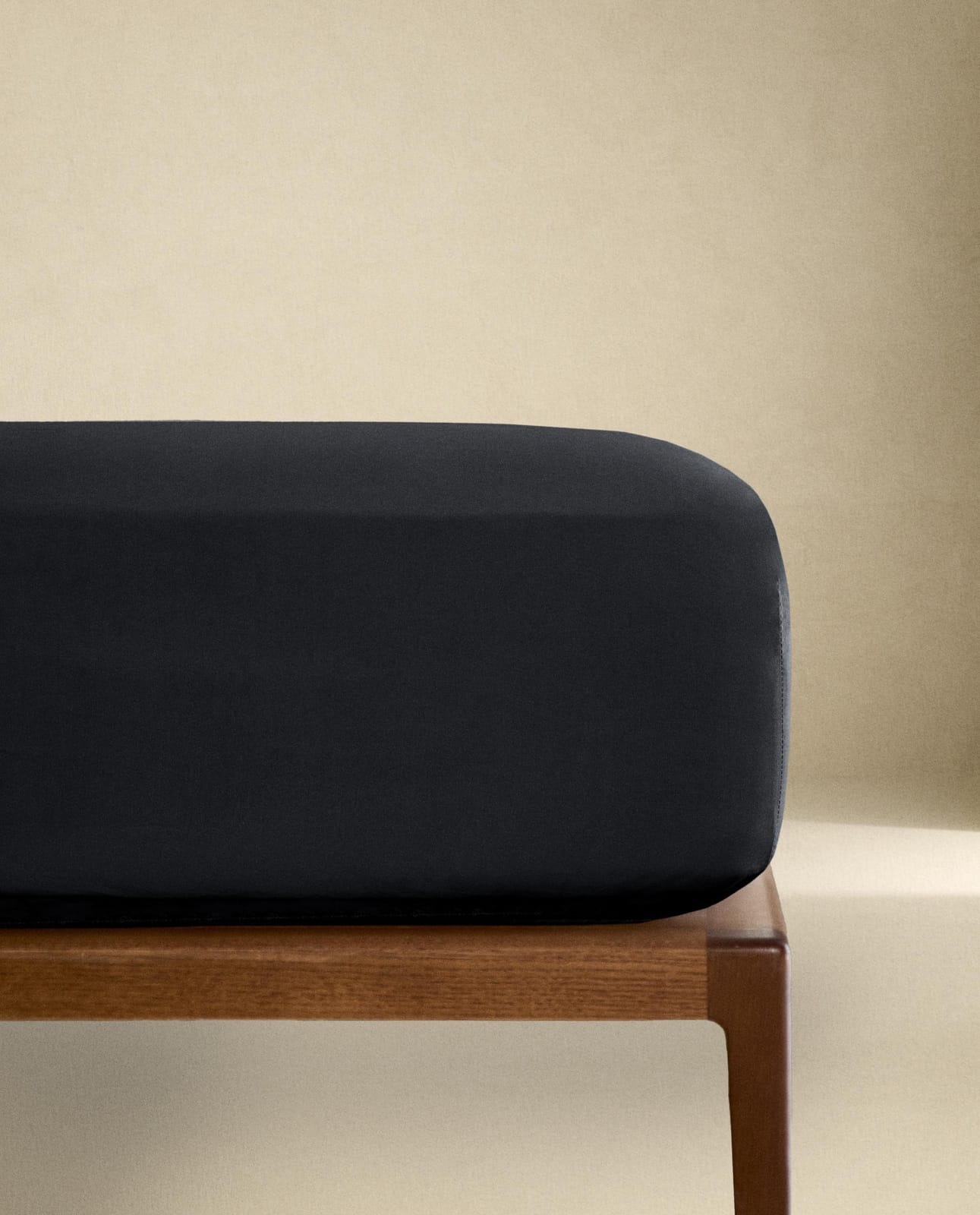 Простыня ZARA HOME на резинке из перкаля | высота 30 см (плотность 300 нитей) NIEBIESKI 90 x 200 x 30 см