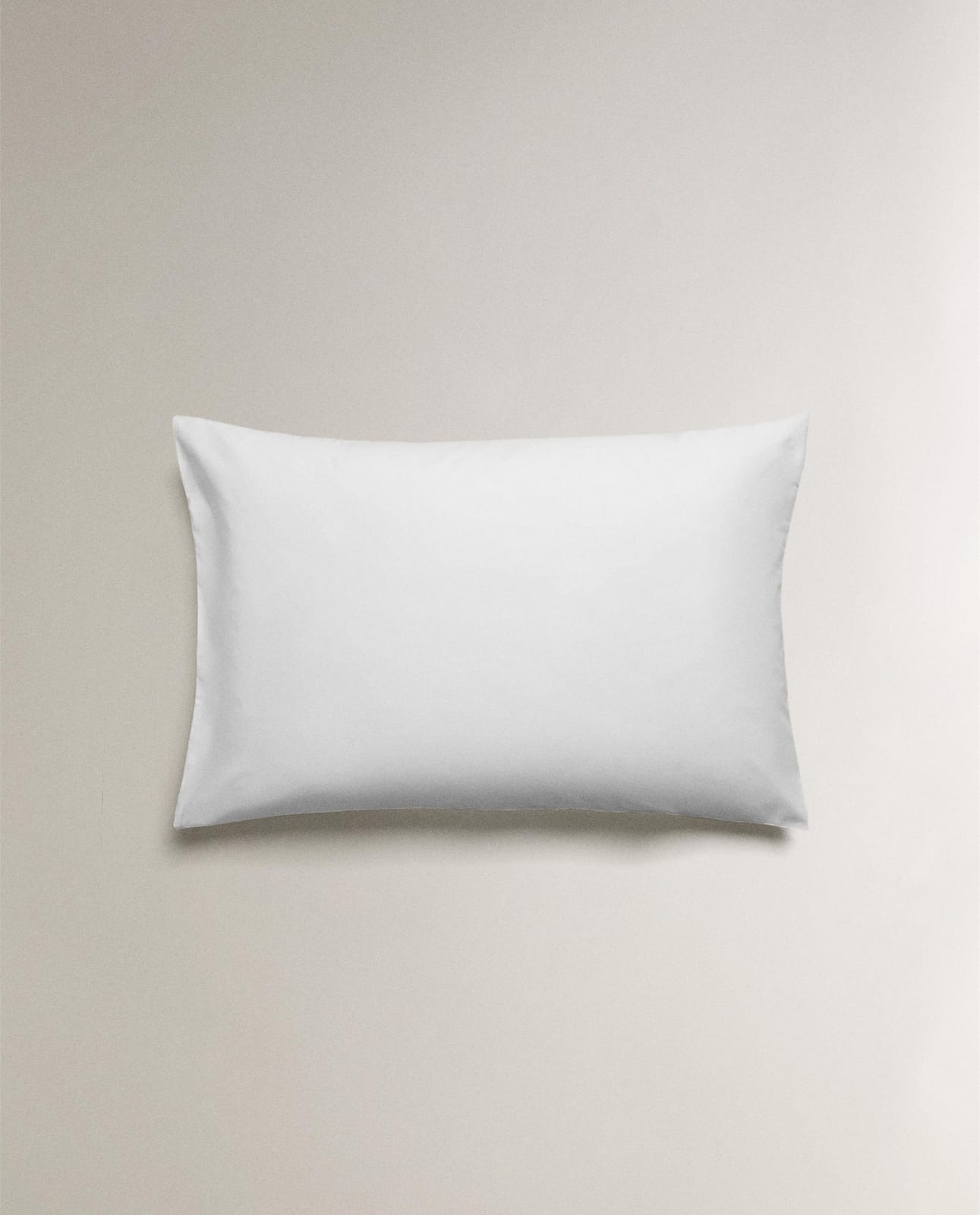 ZARA HOME НАВОЛОЧКА ИЗ ПЕРКАЛЯ (ПЛОТНОСТЬ 200 НИТЕЙ) ракурс 9