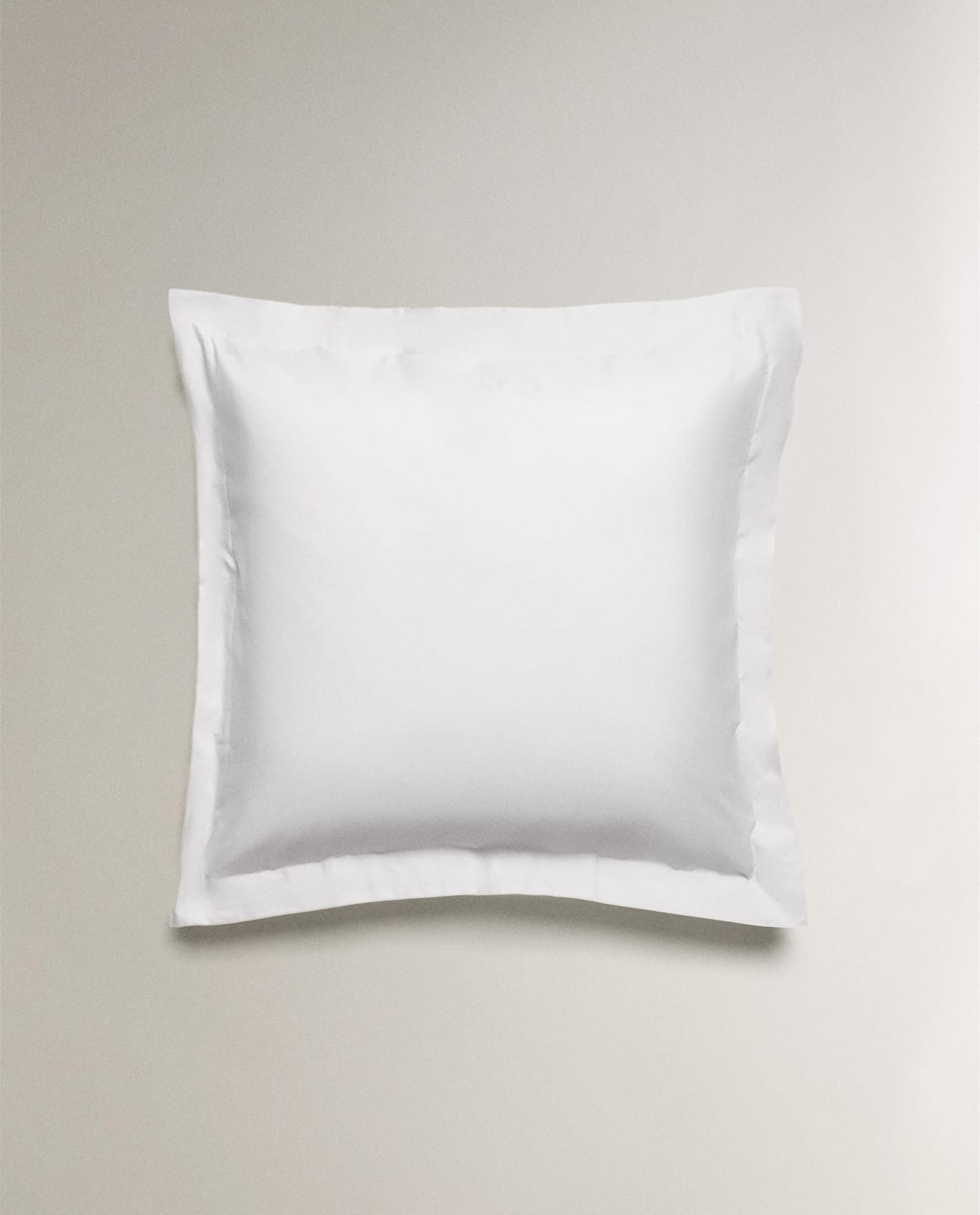 ZARA HOME НАВОЛОЧКА ИЗ ПЕРКАЛЯ (ПЛОТНОСТЬ 200 НИТЕЙ) ракурс 7