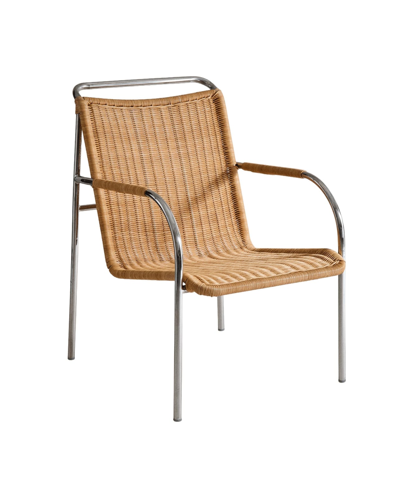 ZARA HOME FOTEL Z RATTANU I STALI ракурс 9
