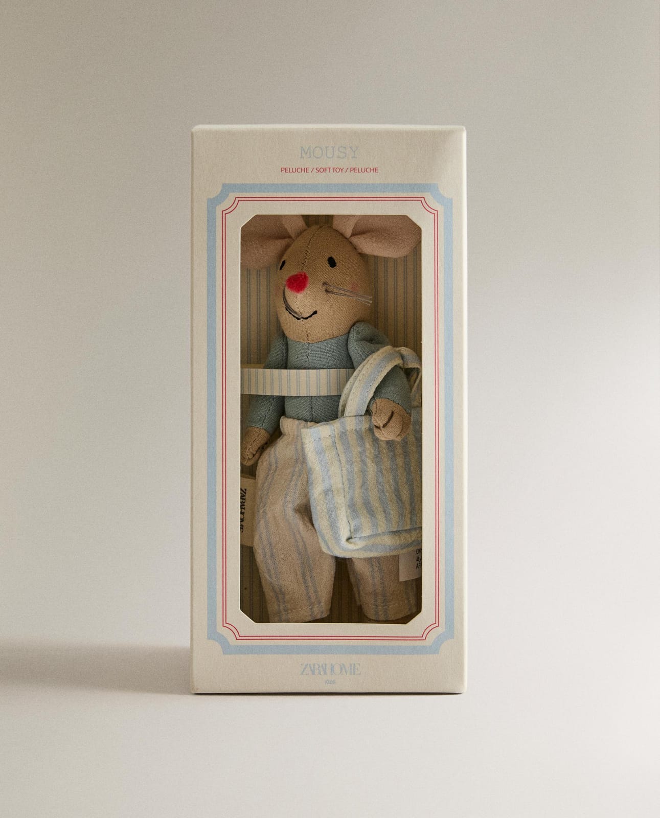 ZARA HOME МЯГКАЯ ИГРУШКА МЫШКА ракурс 7