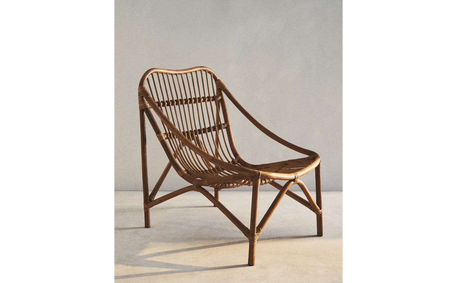 ZARA HOME КРЕСЛО РОТАНГОВОЕ С ПЕРЕКЛАДИНАМИ ракурс 8