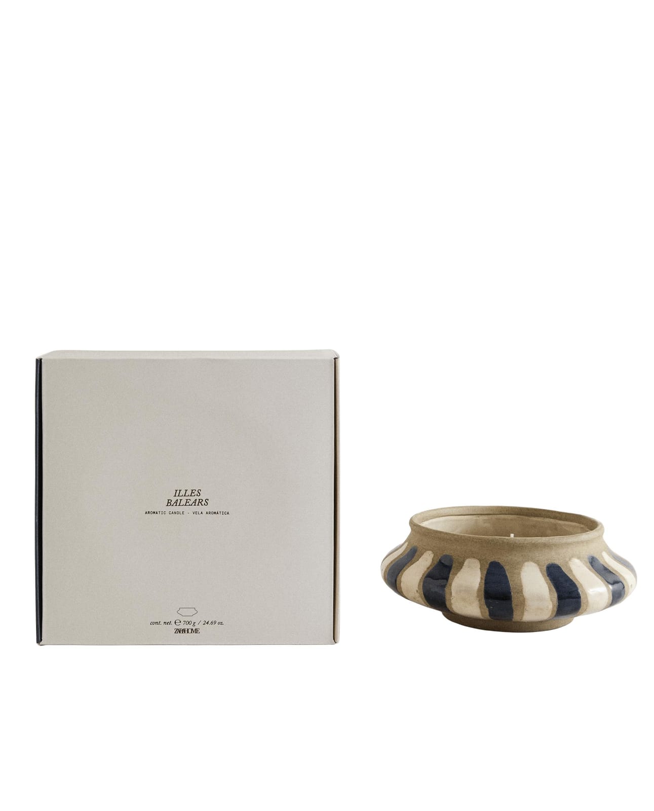 ZARA HOME (700 г) Ароматическая свеча ILLES BALEARS ракурс 4