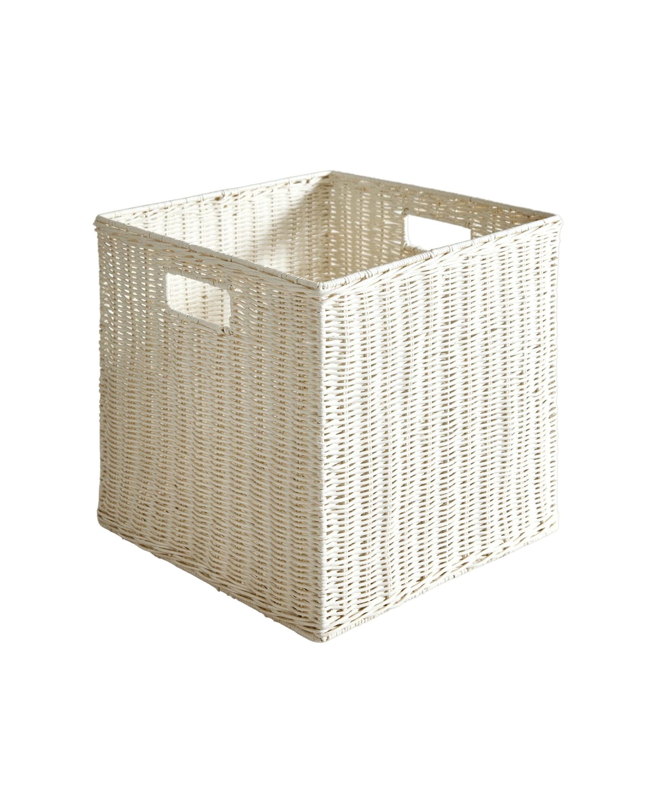 ZARA HOME КВАДРАТНАЯ КОРЗИНА ИЗ РОТАНГА ракурс 9