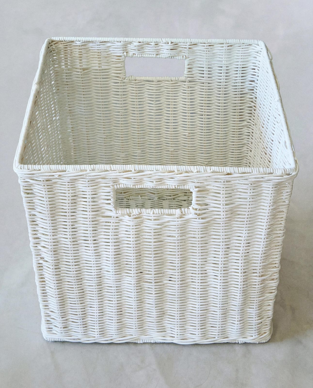 ZARA HOME КВАДРАТНАЯ КОРЗИНА ИЗ РОТАНГА ракурс 8