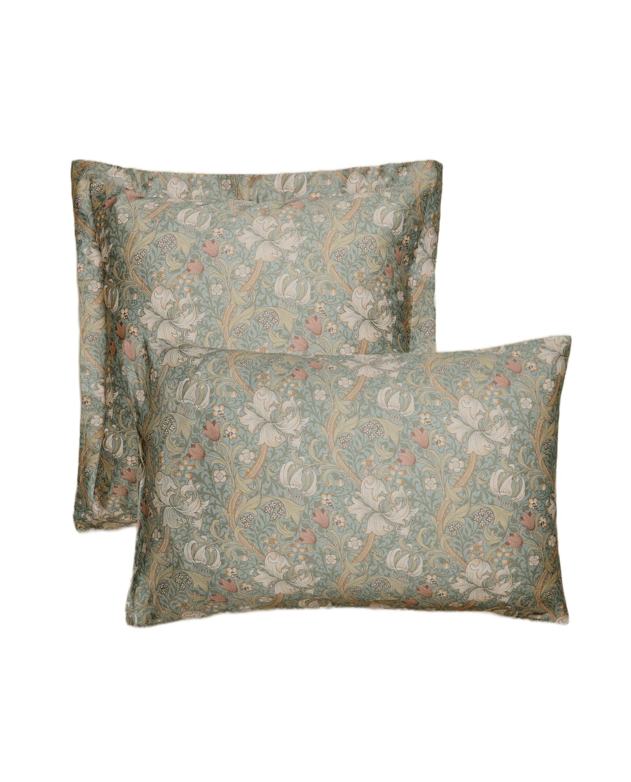 ZARA HOME POSZEWKA NA PODUSZKĘ Z BAWEŁNY SATYNOWEJ MORRIS & CO. ракурс 6