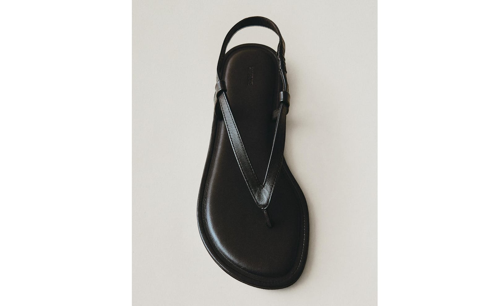 ZARA HOME ПЛОСКИЕ САНДАЛИИ КОЖАНЫЕ ракурс 8