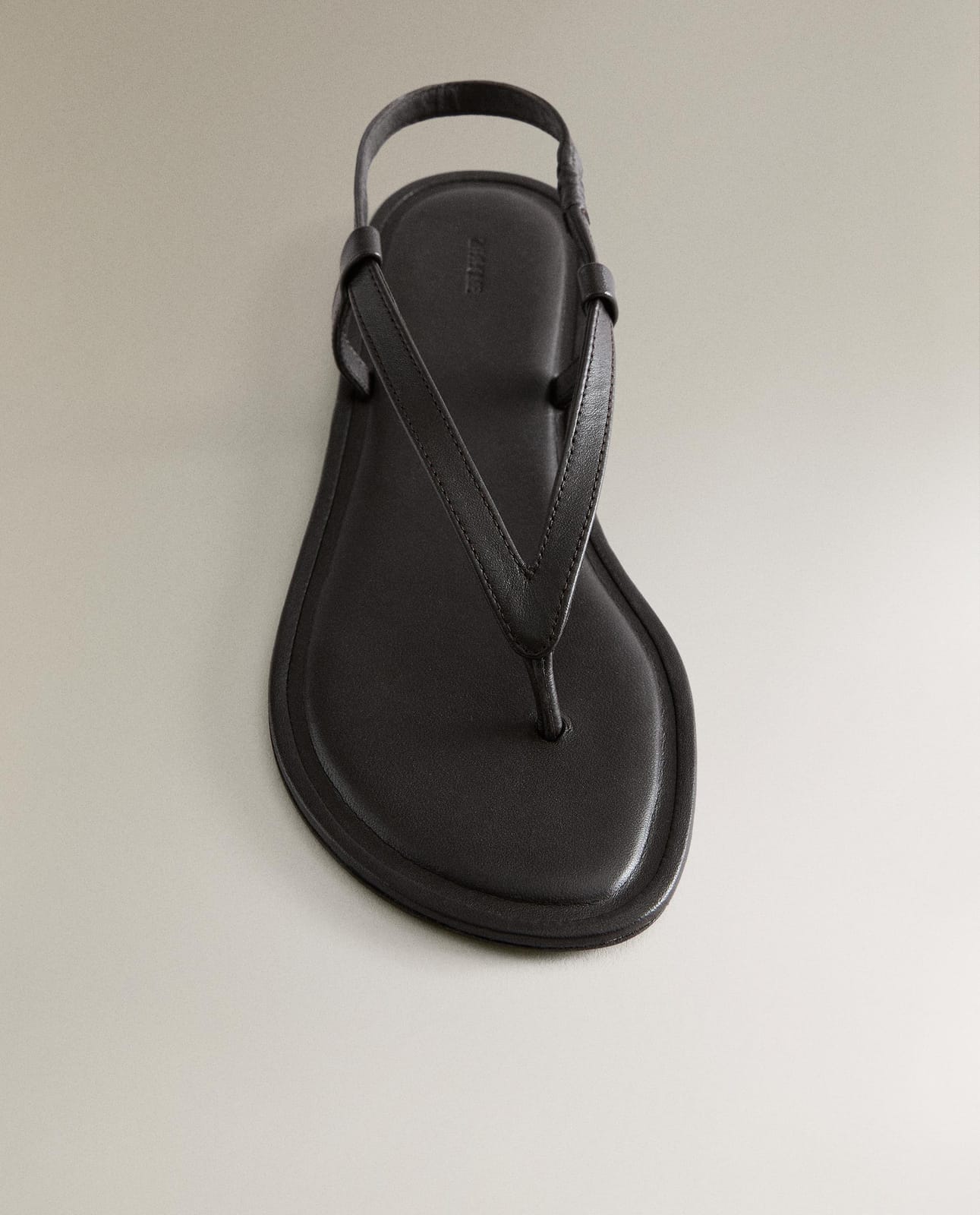 ZARA HOME ПЛОСКИЕ САНДАЛИИ КОЖАНЫЕ ракурс 6