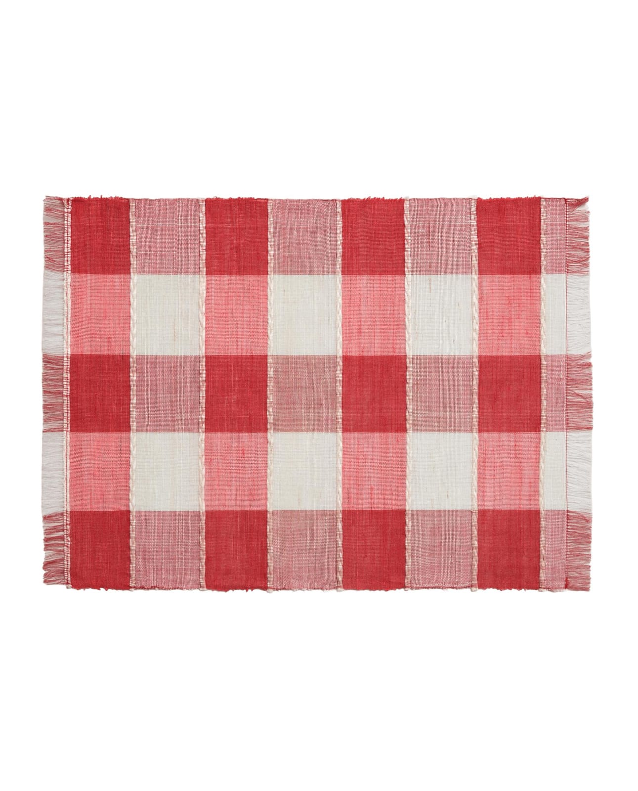 ZARA HOME ПОДСТАВКА ПОД ТАРЕЛКУ В КЛЕТКУ ракурс 7