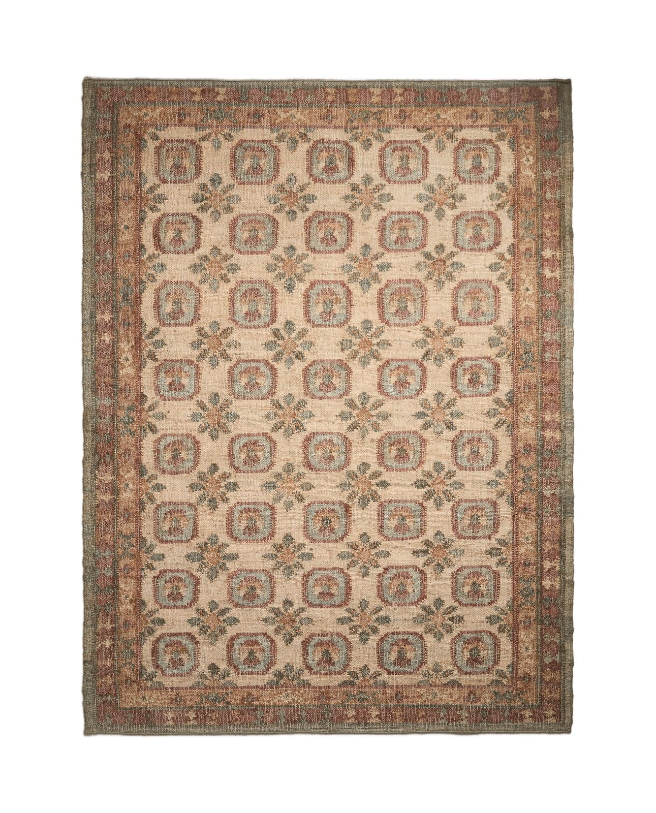 ZARA HOME КОВЕР ИЗ ДЖУТА В СТИЛЕ ВИНТАЖ ракурс 5