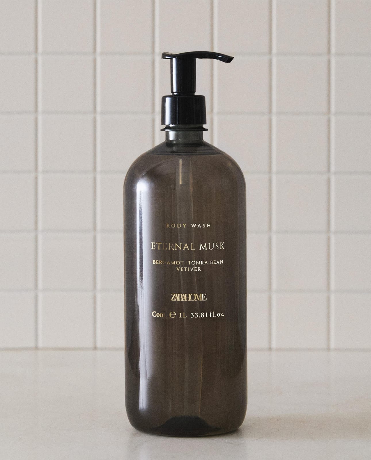 ZARA HOME (1 л) ЖИДКОЕ МЫЛО ДЛЯ ТЕЛА ETERNAL MUSK ракурс 2