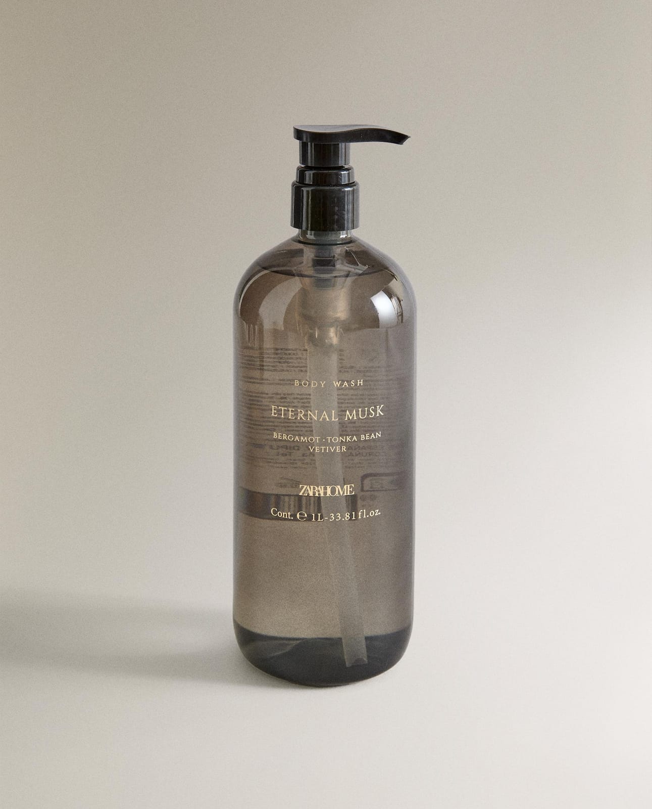 Жидкое мыло ZARA HOME (1 L) жидкое мыло для тела ETERNAL MUSK SZARY 24 x 8 x 8 cm
