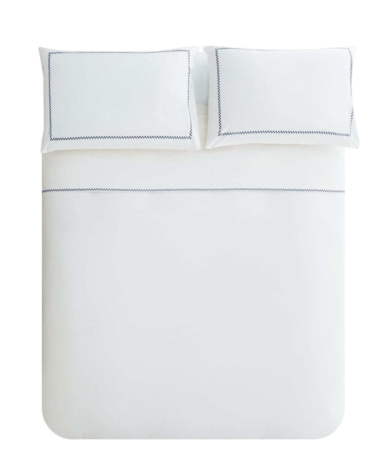 ZARA HOME Пододеяльник с вышитым бордюром ракурс 7