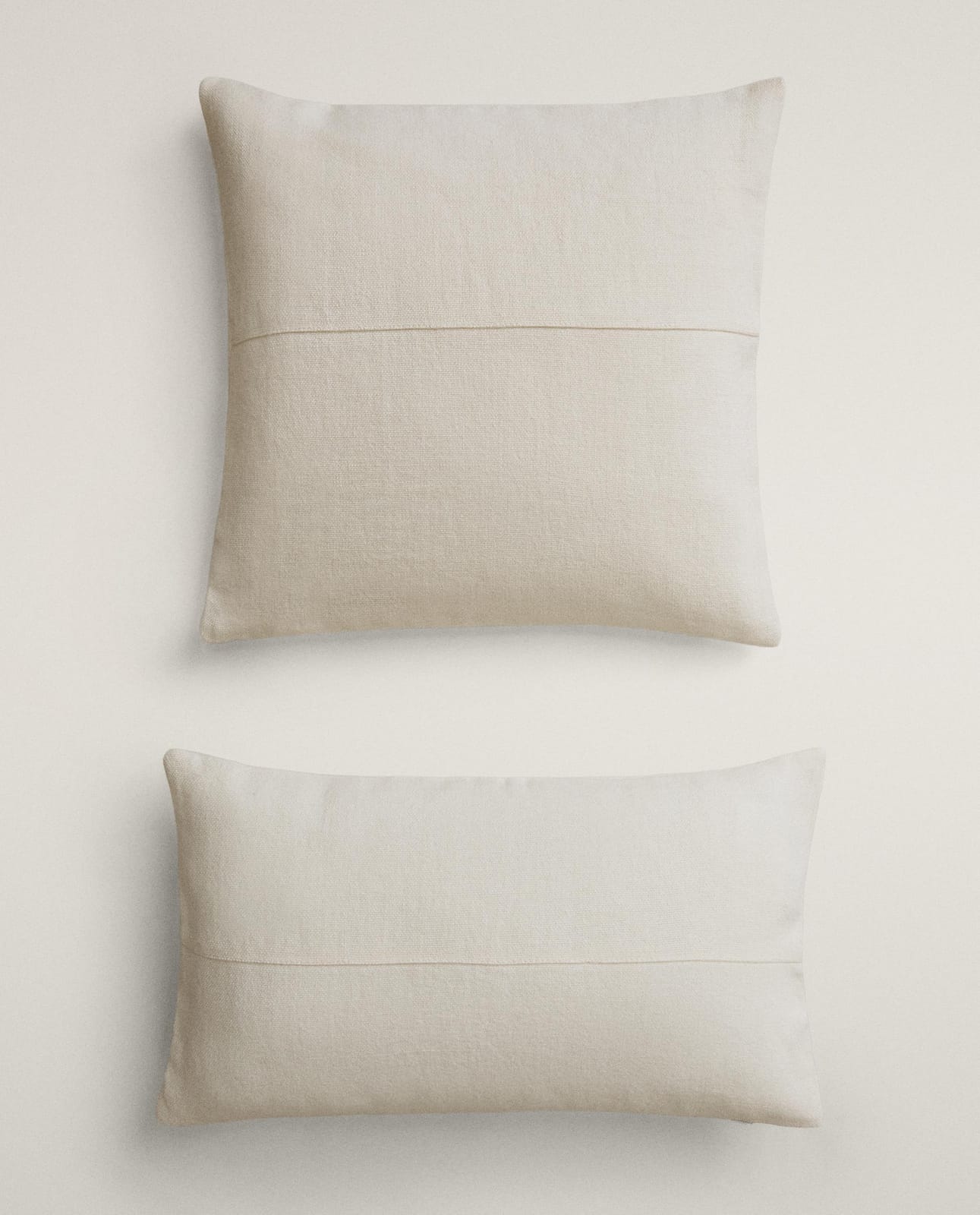 Наволочка декоративная ZARA HOME с украшениями ECRU 45 x 45 см