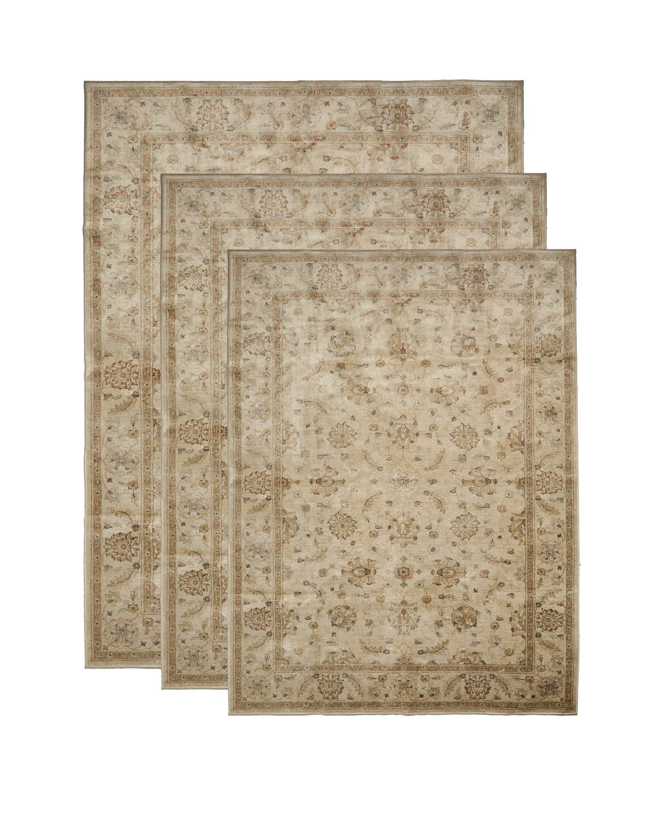 ZARA HOME ВИНТАЖНЫЙ КОВЕР С ЦВЕТАМИ ракурс 5