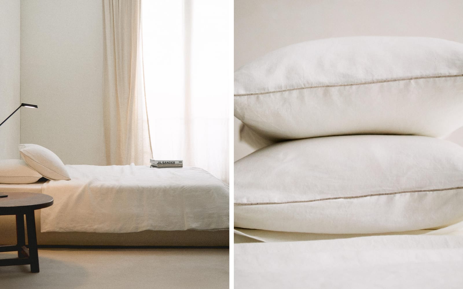 ZARA HOME КОМПЛЕКТ С ПОДОДЕЯЛЬНИКОМ И НАВОЛОЧКАМИ ИЗ КОНОПЛИ ракурс 8