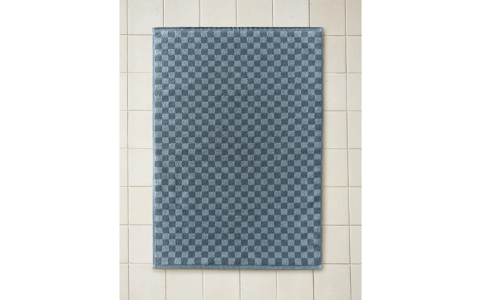 ZARA HOME КОВРИК ДЛЯ ВАННОЙ В КЛЕТКУ ракурс 2