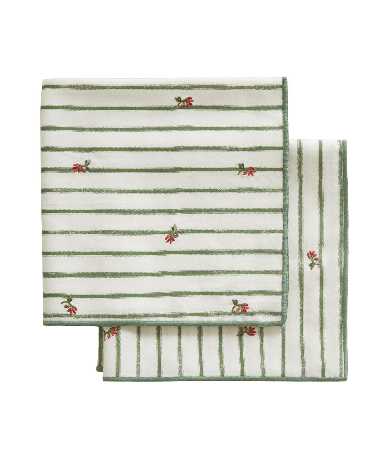 ZARA HOME САЛФЕТКИ В ПОЛОСКУ С ВЫШИВКОЙ (КОМПЛЕКТ 2 ШТ.) ракурс 7