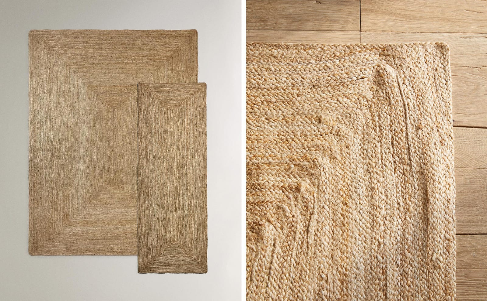 ZARA HOME ПРЯМОУГОЛЬНЫЙ КОВЁР ИЗ ДЖУТА. ракурс 7