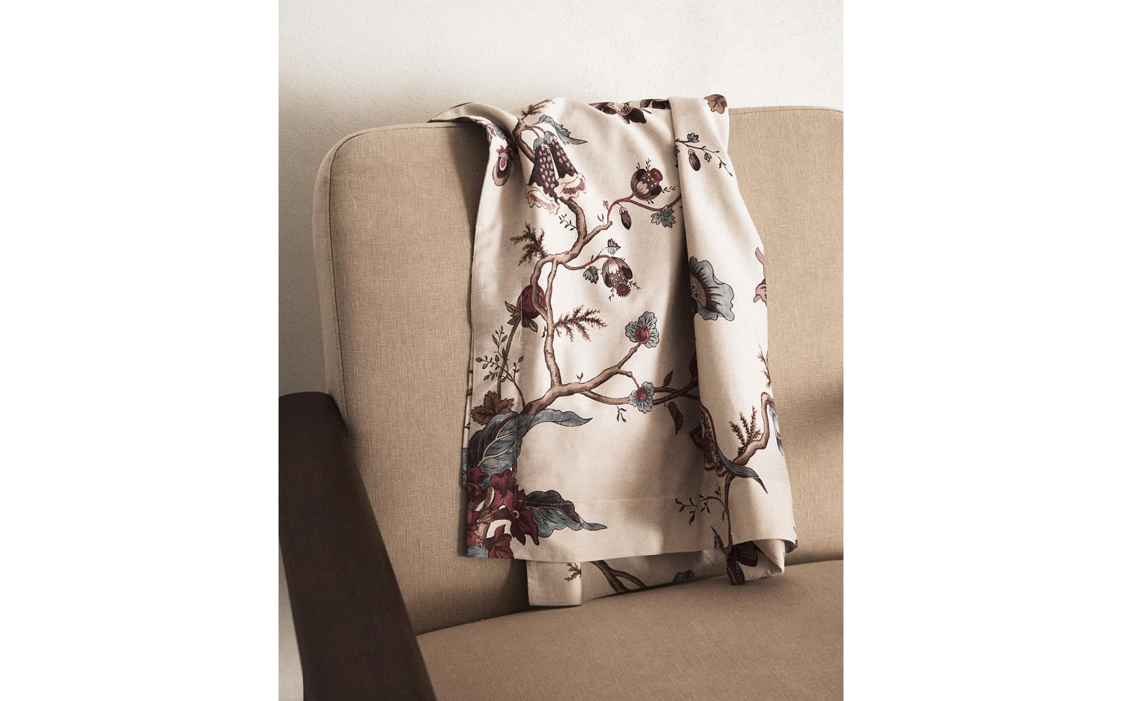 ZARA HOME Сатиновый пододеяльник с цветами | KATHARINE POLE ракурс 9