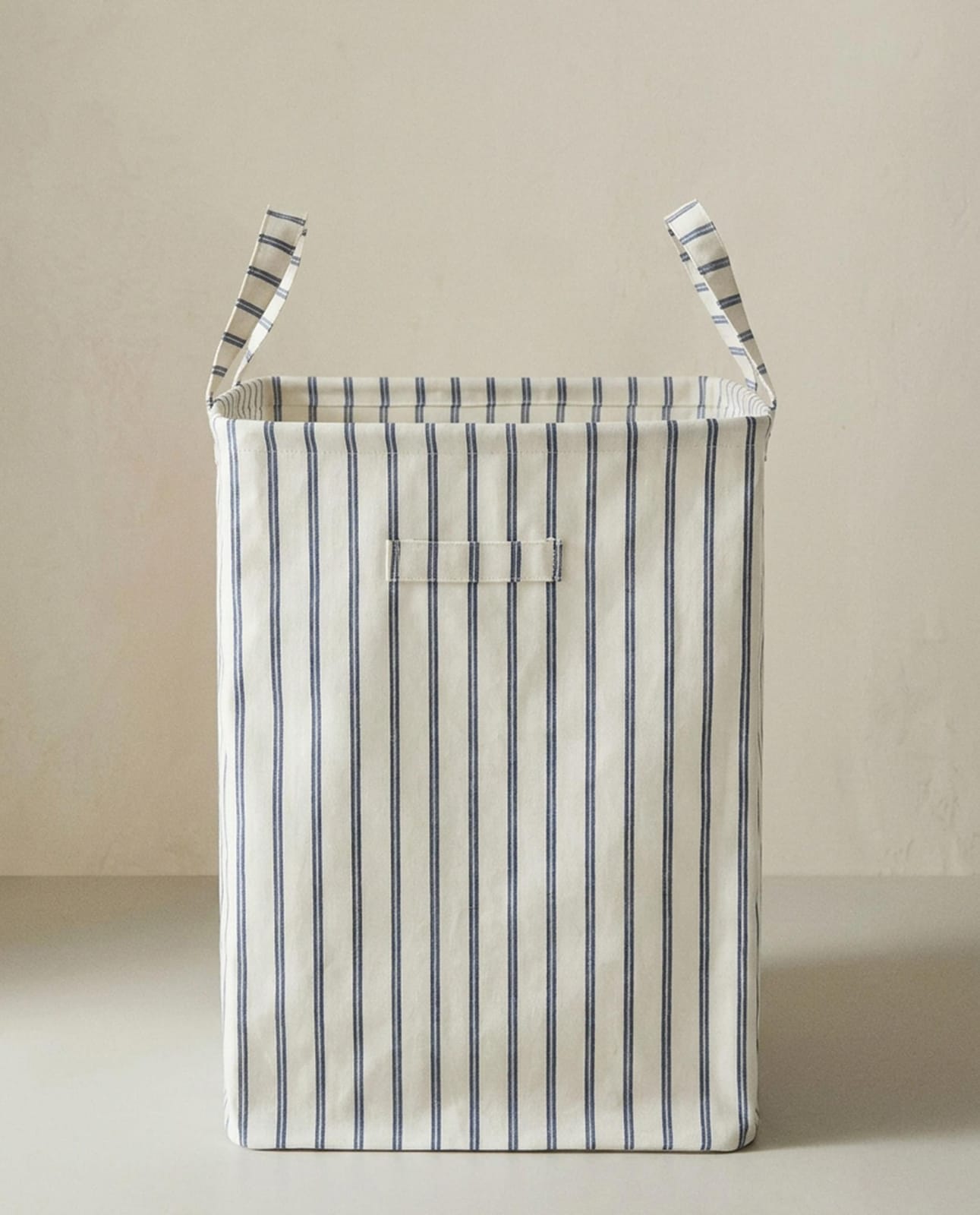 ZARA HOME Корзина для белья в полоску ракурс 7