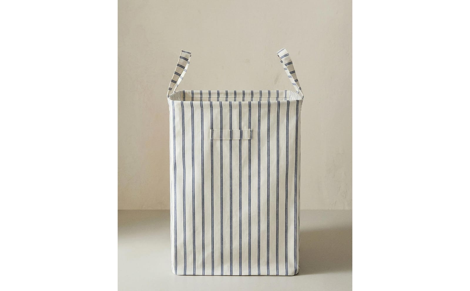 ZARA HOME Корзина для белья в полоску ракурс 6