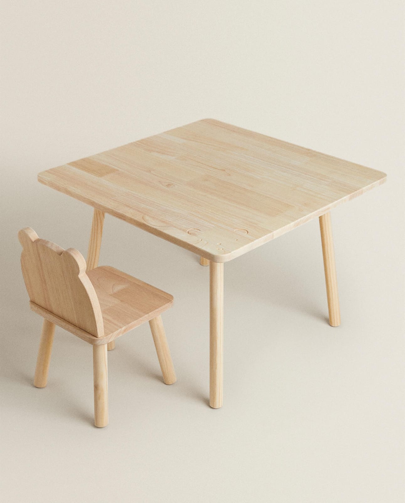 ZARA HOME ДЕРЕВЯННЫЙ СТОЛИК МИШКА ракурс 5