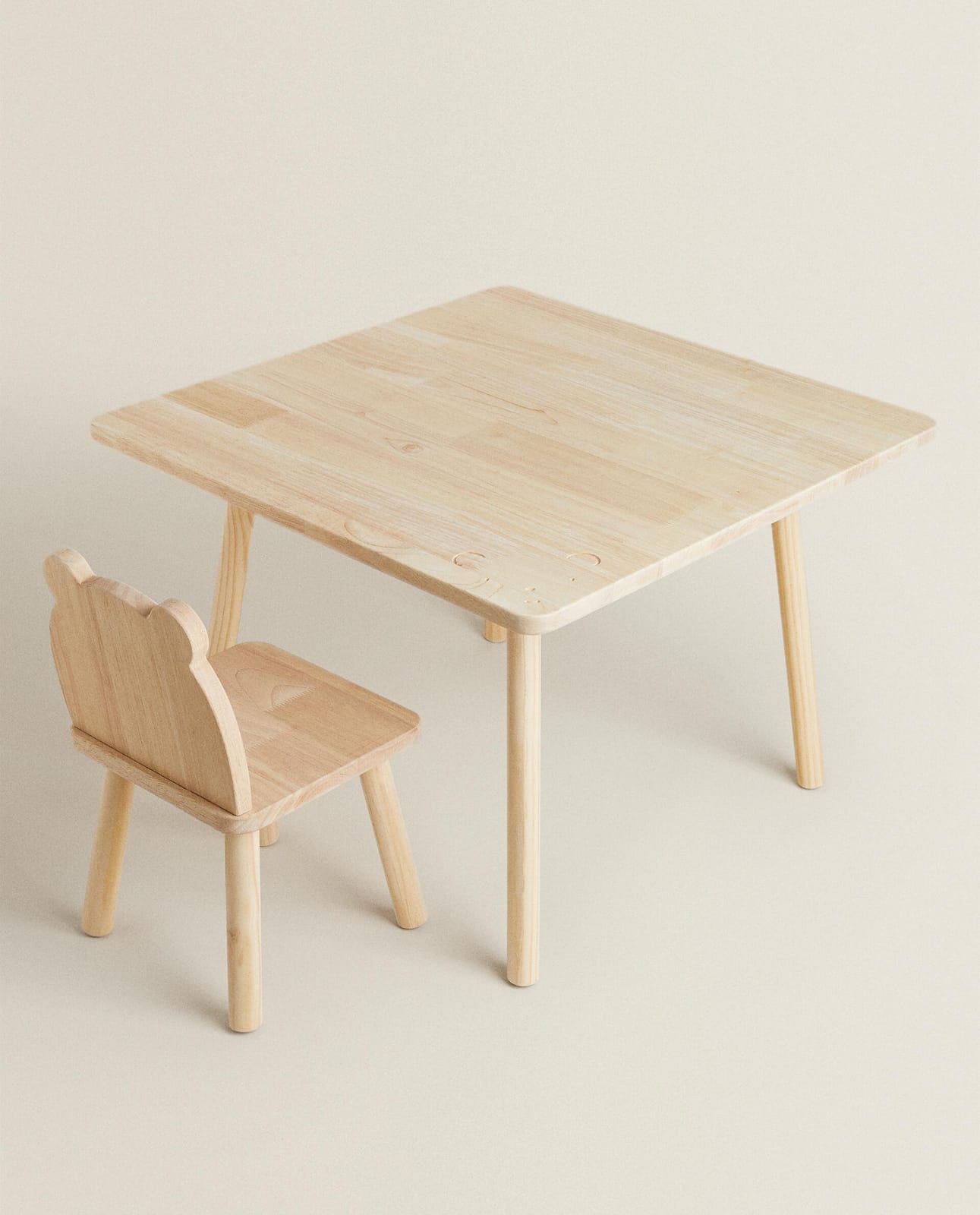 ZARA HOME ДЕРЕВЯННЫЙ СТУЛЬЧИК МИШКА ракурс 7