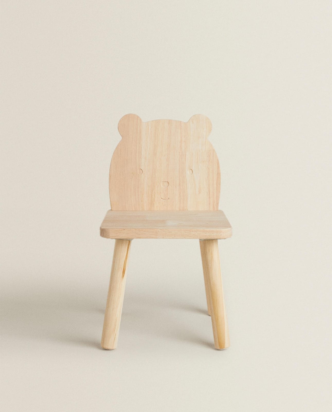 Стул ZARA HOME ДЕРЕВЯННЫЙ СТУЛЬЧИК МИШКА JASNOBEŻOWY 41.5 x 23 x 24 см