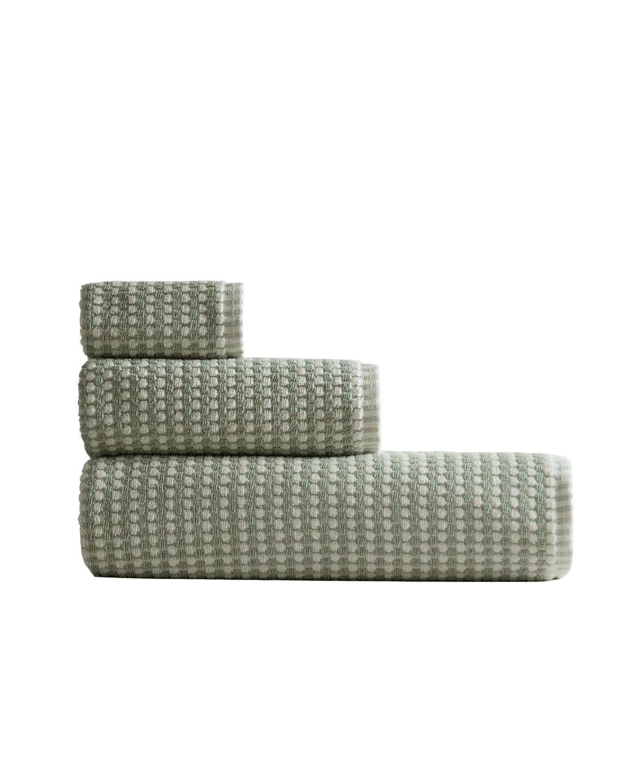 ZARA HOME ХЛОПКОВОЕ ПОЛОТЕНЦЕ С ВАФЕЛЬНОЙ ФАКТУРОЙ ракурс 5