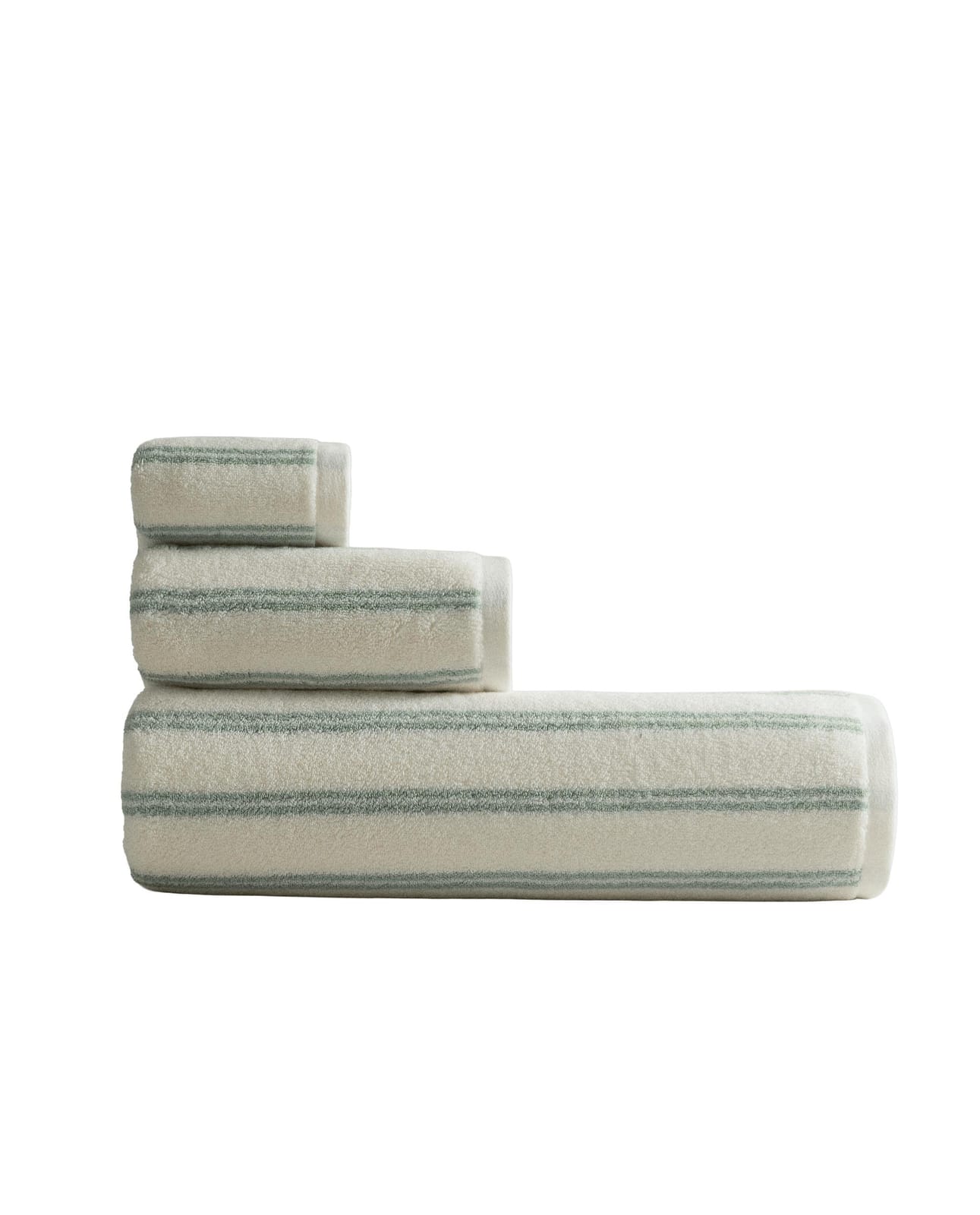 ZARA HOME БАННОЕ ПОЛОТЕНЦЕ В ДВОЙНУЮ ПОЛОСКУ ракурс 5
