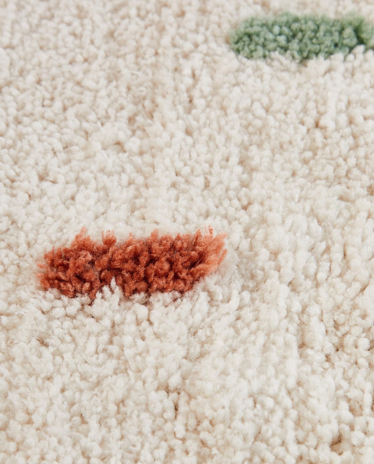 ZARA HOME ХЛОПКОВЫЙ ДЕТСКИЙ КОВЕР В МНОГОЦВЕТНЫЕ ТОЧКИ ракурс 5