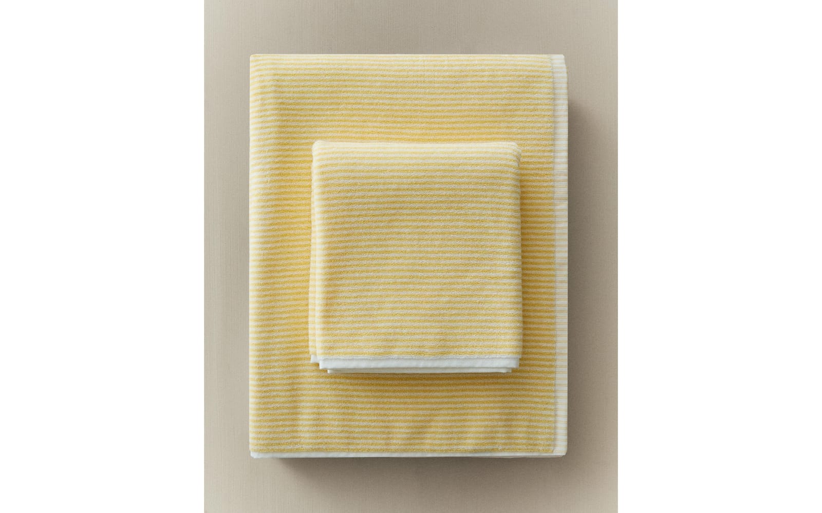ZARA HOME ХЛОПКОВОЕ БАННОЕ ПОЛОТЕНЦЕ В ПОЛОСКУ ракурс 3