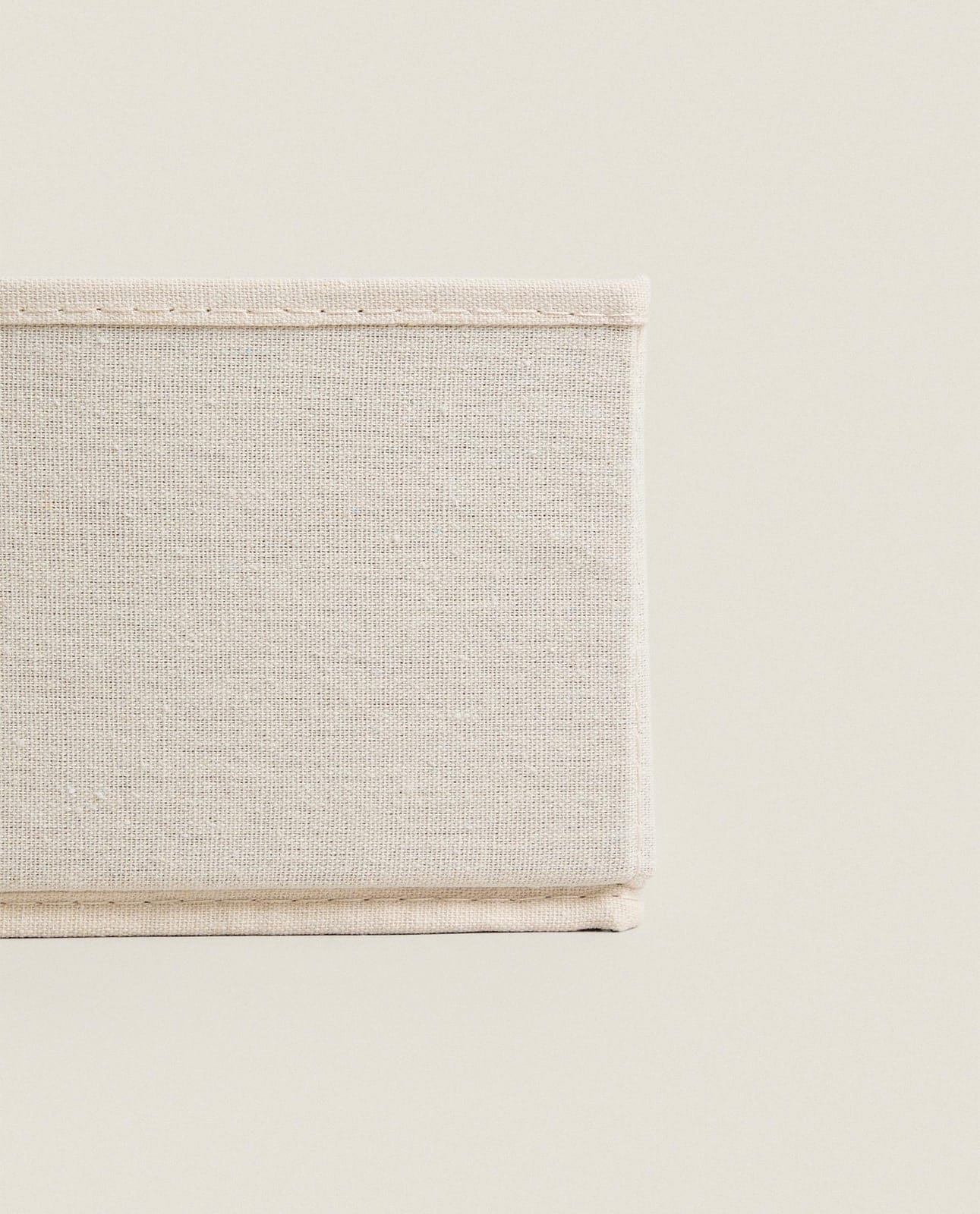 ZARA HOME Складная хлопковая коробка для хранения ракурс 10