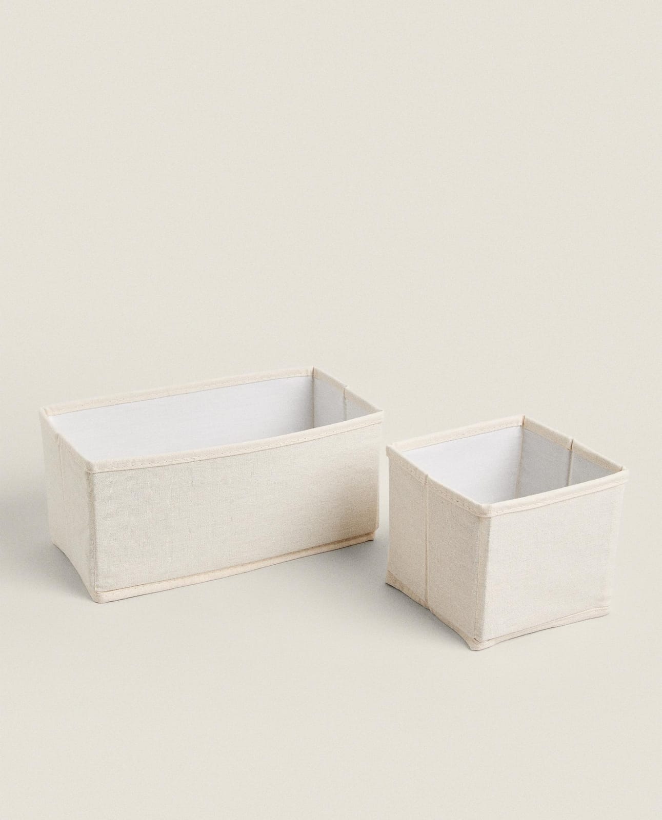 ZARA HOME Складная хлопковая коробка для хранения ракурс 14