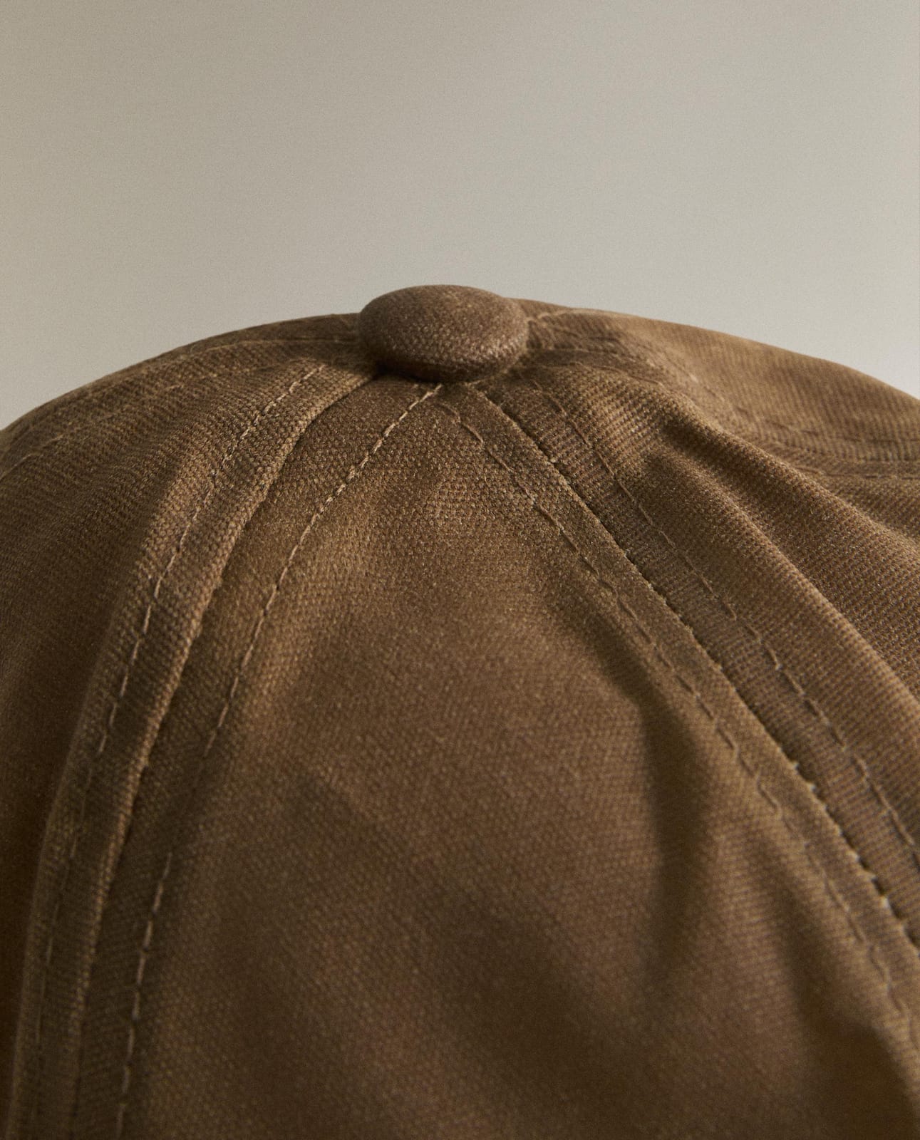 ZARA HOME КЕПКА ИЗ ВОЩЁНОЙ ХЛОПКОВОЙ ТКАНИ ракурс 5