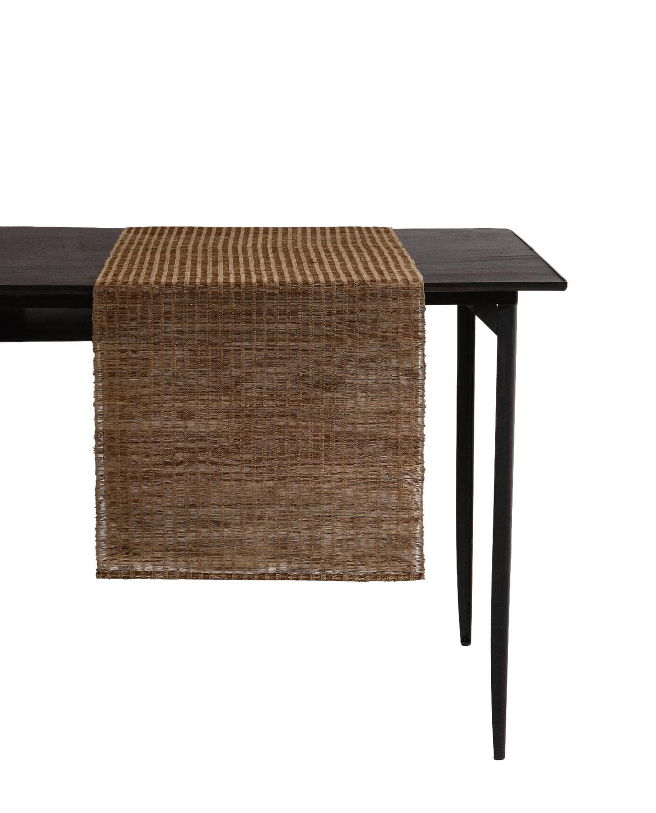 ZARA HOME СТОЛОВАЯ ДОРОЖКА ИЗ РАМИИ ракурс 7