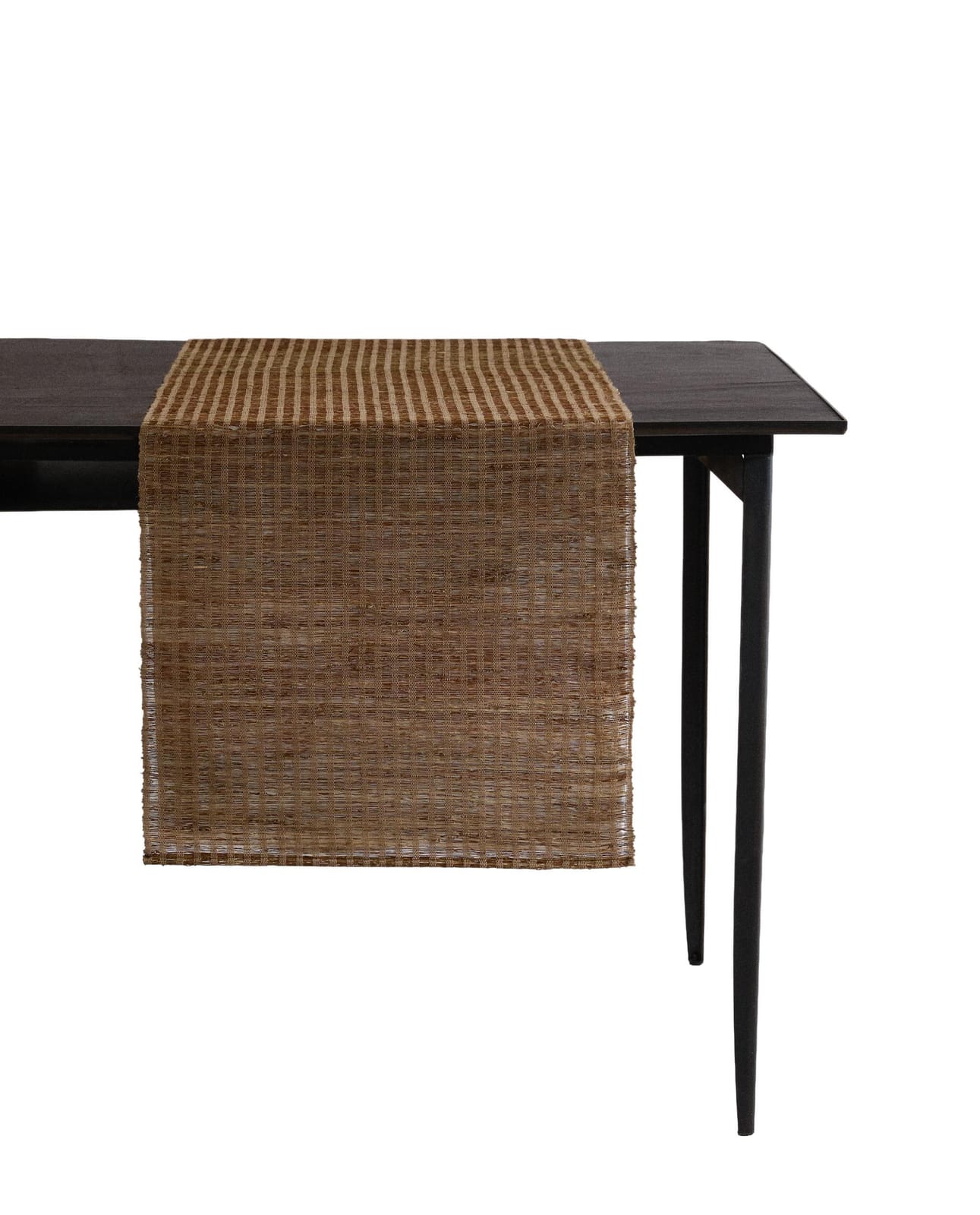 ZARA HOME СТОЛОВАЯ ДОРОЖКА ИЗ РАМИИ ракурс 3
