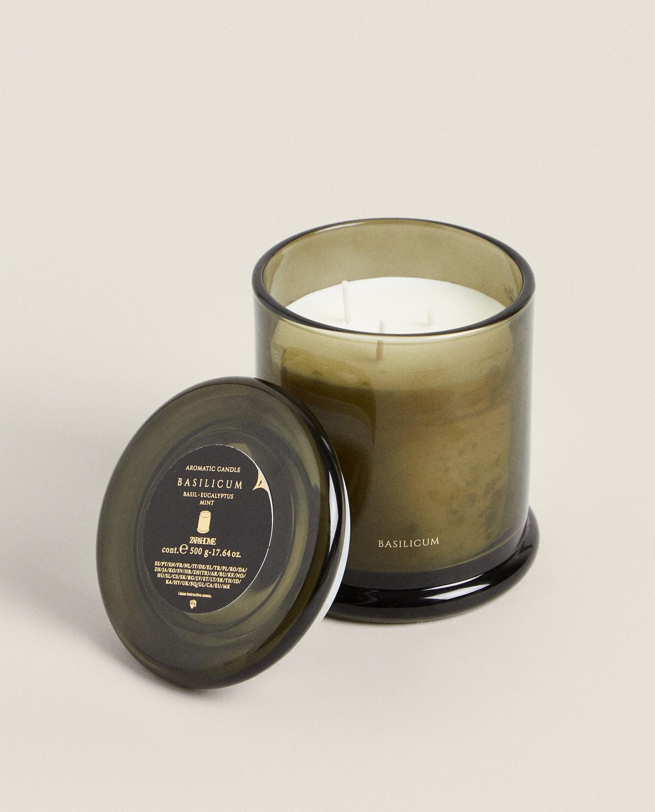 ZARA HOME (500 г) АРОМАТИЧЕСКАЯ СВЕЧА BASILICUM ракурс 4